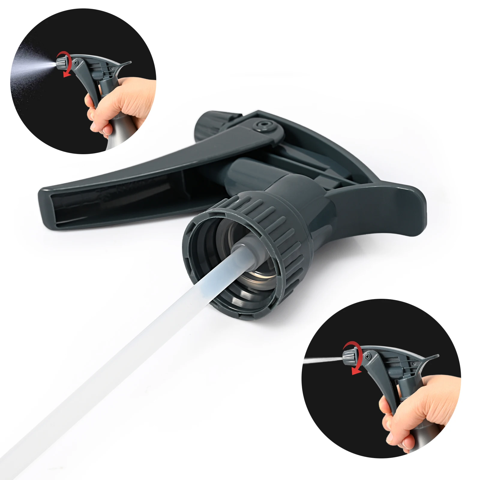 EHDIS Car Cleaning Water Sprayer without Bottle Window Tint Tools Garden Vehicle Washer Sprayer Glass Motorcycles Wash Cleaner