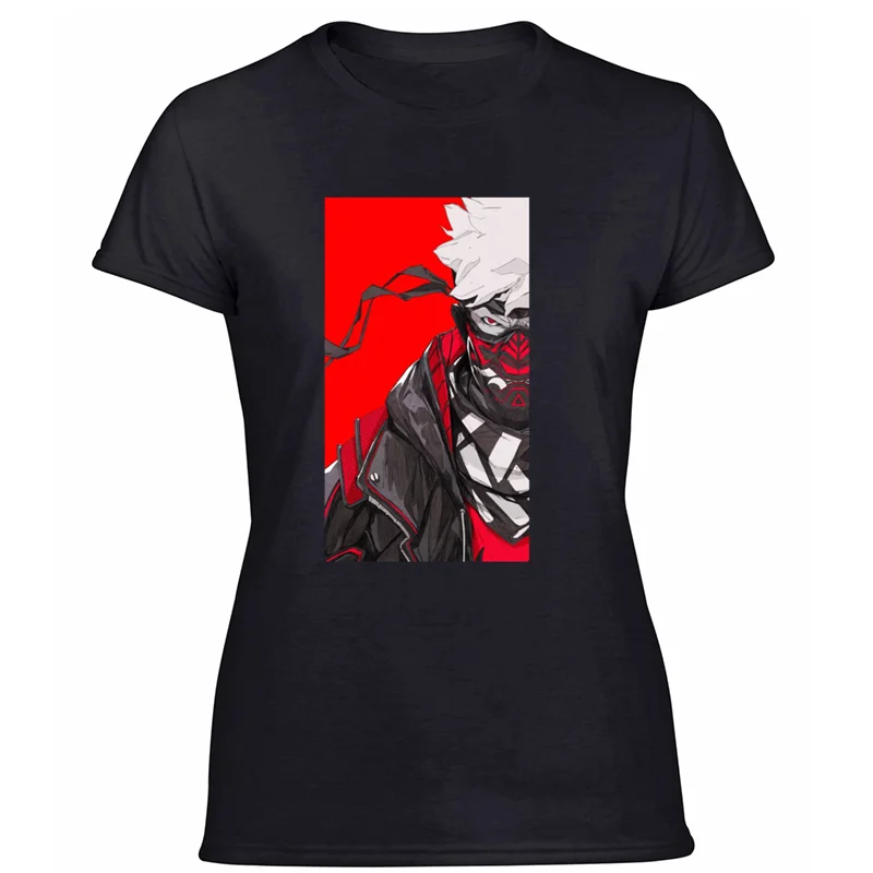 Women-Black Новое поступление, футболка ninja of assassinsuperboy merch, Kawaii Sunlight, Мужская футболка из хлопка размера плюс, 3xl, 4xl, 5xl, футболки - Цвет: Women-Black