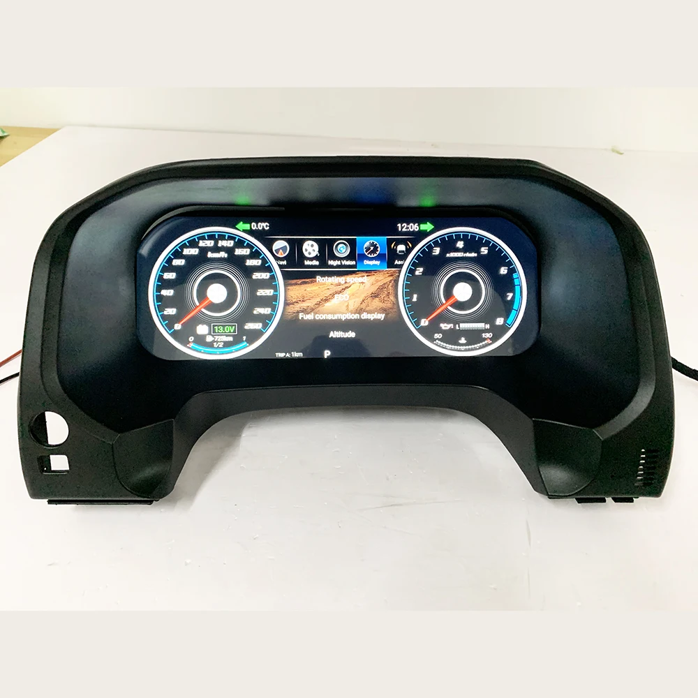 For TOYOTA LAND CRUISER New PRADO 2010~2019 Digital speedometer Instrument Panel Cluster LCD Dashboard Head Unit Display Screen3
