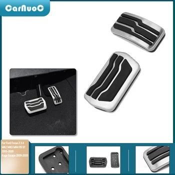 

For Ford Focus 2 3 4 MK2 MK3 MK4 RS ST 2005-2020 Kuga Escape 2009-2020 Car AT Non-slip Accelerator Brake Pedal Pad