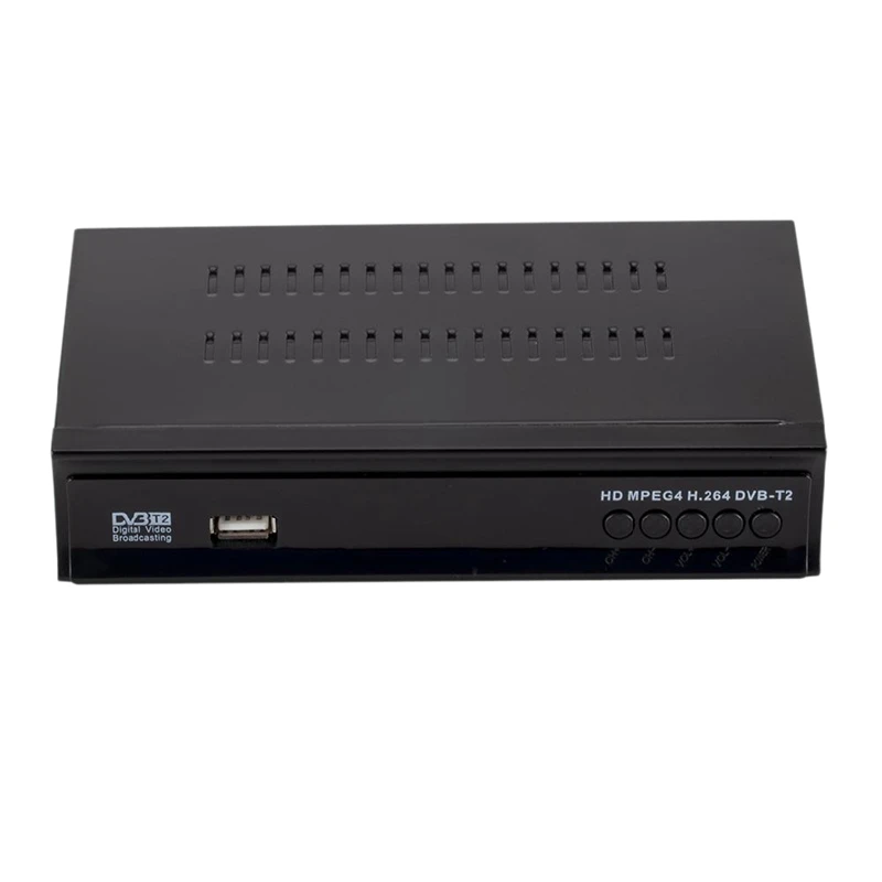 Наземная волна HDTV коробка DVB T2 ТВ приемник Цифровой спутниковый поддерживает H265