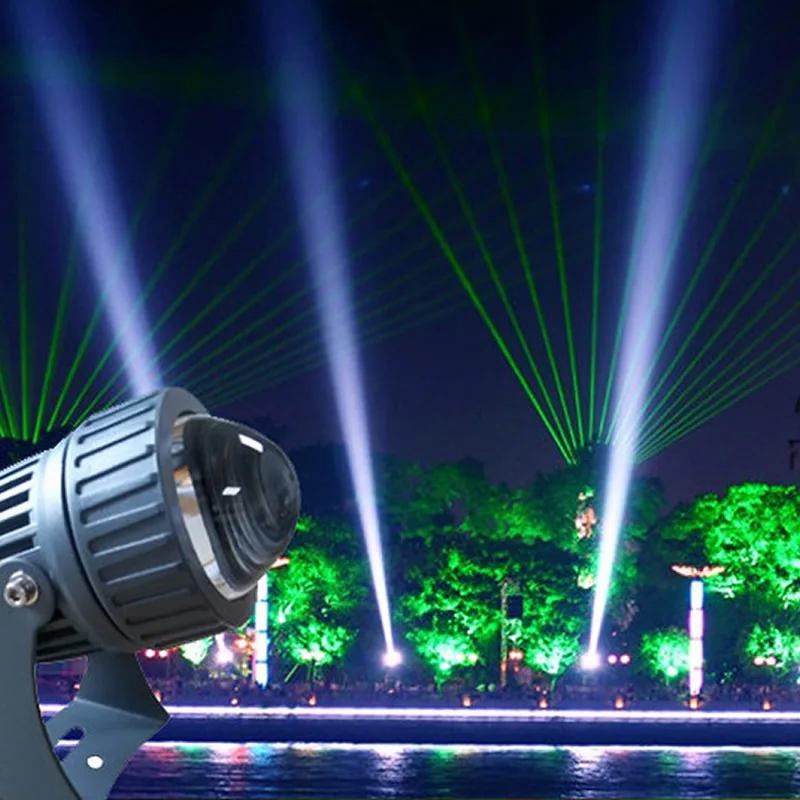 24W 32W Outdoor LED Spotlights Gardon Yard Landscape Lighting 220V Red Green Blue Wall light IP67 Waterproof Wall lights 3