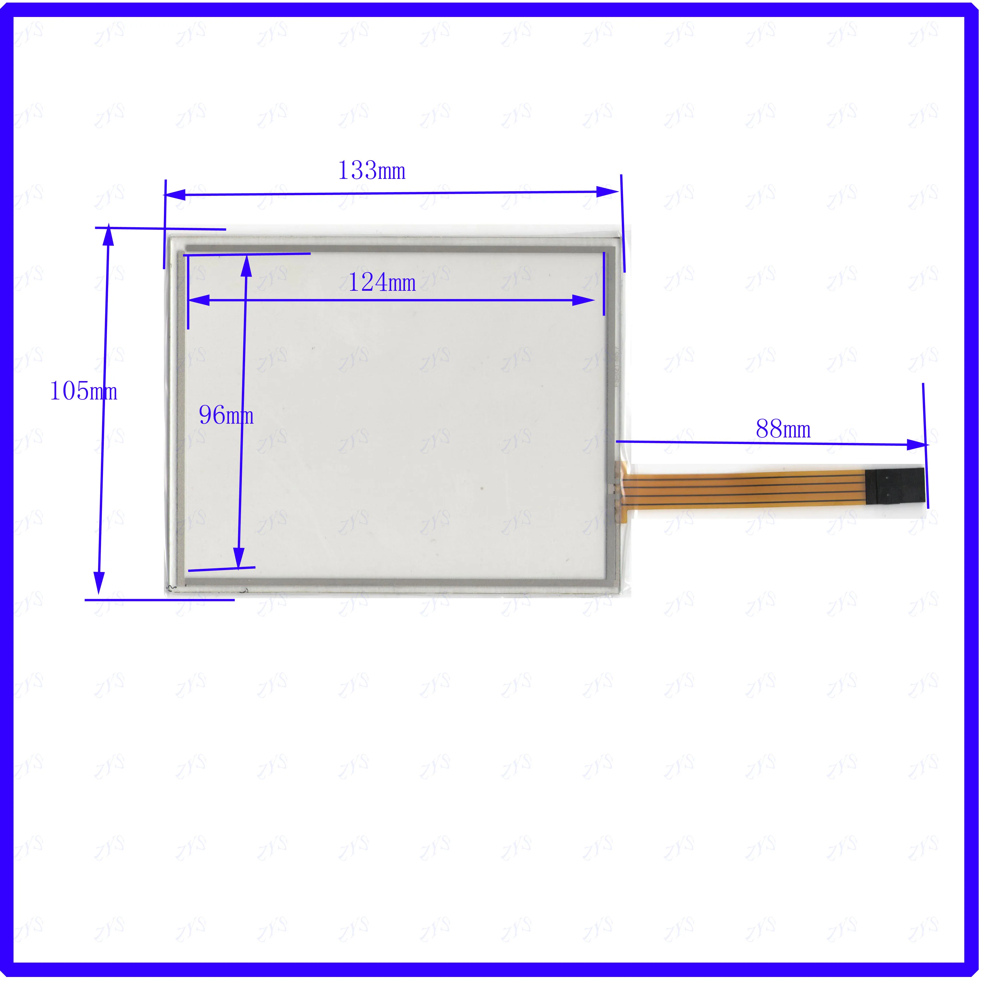 

ZhiYuSun NEW 133*105mm for 5.6GPS GLASS 133*105 This is compatible New 5.7Inch Touch Screen