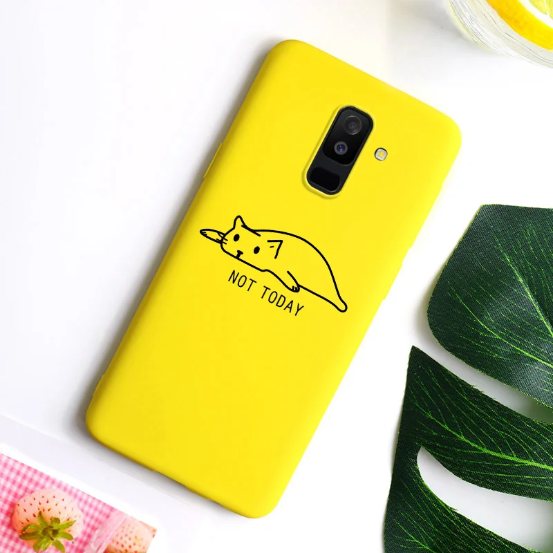 Конфеты чехол для samsung J2 Prime J2 Core чехол J2 Pro J8 J4 J6 плюс J7 Neo J730 J530 J330 S10 Lite S8 S9 плюс Чехол с рисунком кошки