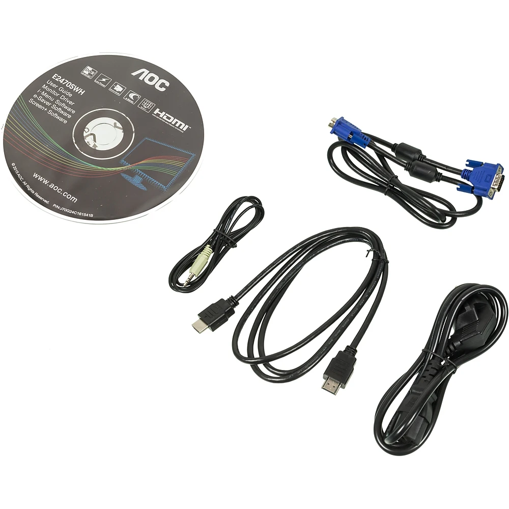 Монитор AOC 23.6" Value Line E2470Swh(00/01) черный TN+film LED 16:9 DVI HDMI M/M Mat 250cd