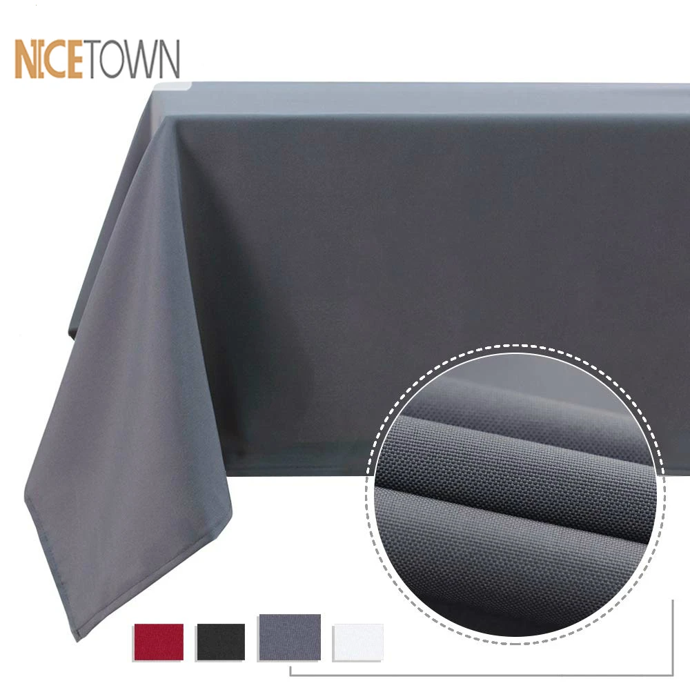 

NICETOWN Rectangle Tablecloth for Rectangle Tables Washable Tablecloth Table Cloth Indoor Picnics Potlucks Party or Everyday Use