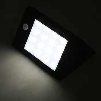 

16 LED 2.5W Outdoor Solar Lamp Waterproof PIR Motion Sensor Wall Lamp Solar Power Light Energy Saving Garden Security Light