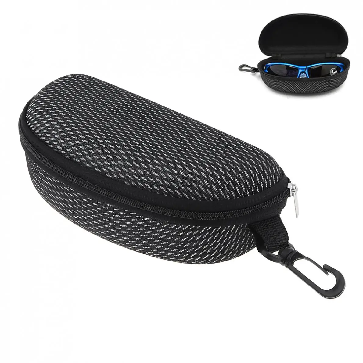 Funda Protectora Rígida Para Gafas De Esquí O Snowboard – Estuche EVA Impermeable De 20x12x10 Cm