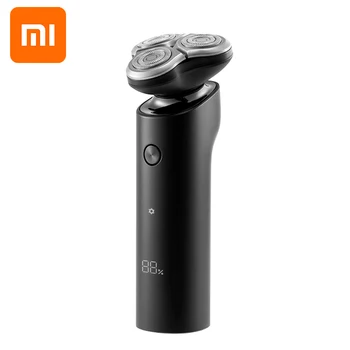 

Xiaomi Electric Shaver Mijia Razor Shaving beard Machine for Men Dry Wet Beard Trimmer Rechargeable washable 3D head Dual Blades