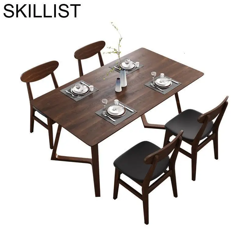 Sala Jantar кухня Juego De Eet Tafel Eettafel Comedores Mueble Redonda Comedor деревянный стол Bureau Tablo Mesa обеденный стол