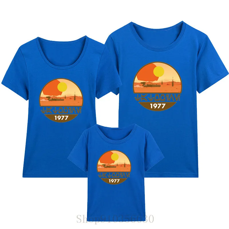Tatooine Native A LOTTA sand and two suns of fun Twin suns of Tatooine mother and daughter dress vestidos de verano