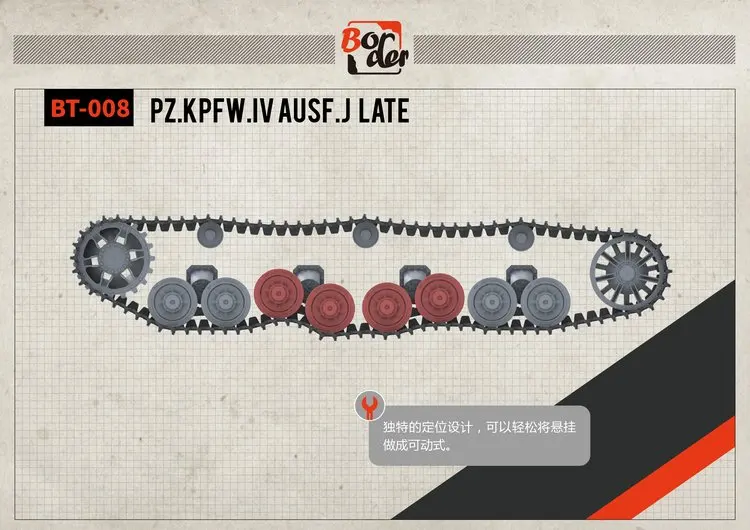 Border 1/35 весы Pz.Kpfw.IV Ausf.J.Late TANK Display Toy набор пластиковых моделей|Наборы для сборки