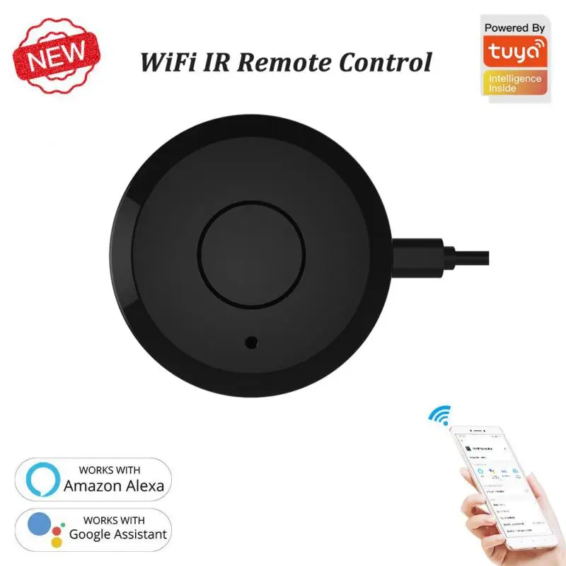 USB WiFi IR Remote Control Support Echo Google Home IFTTT Universal Smart Controller Voice For Alexa | Электроника