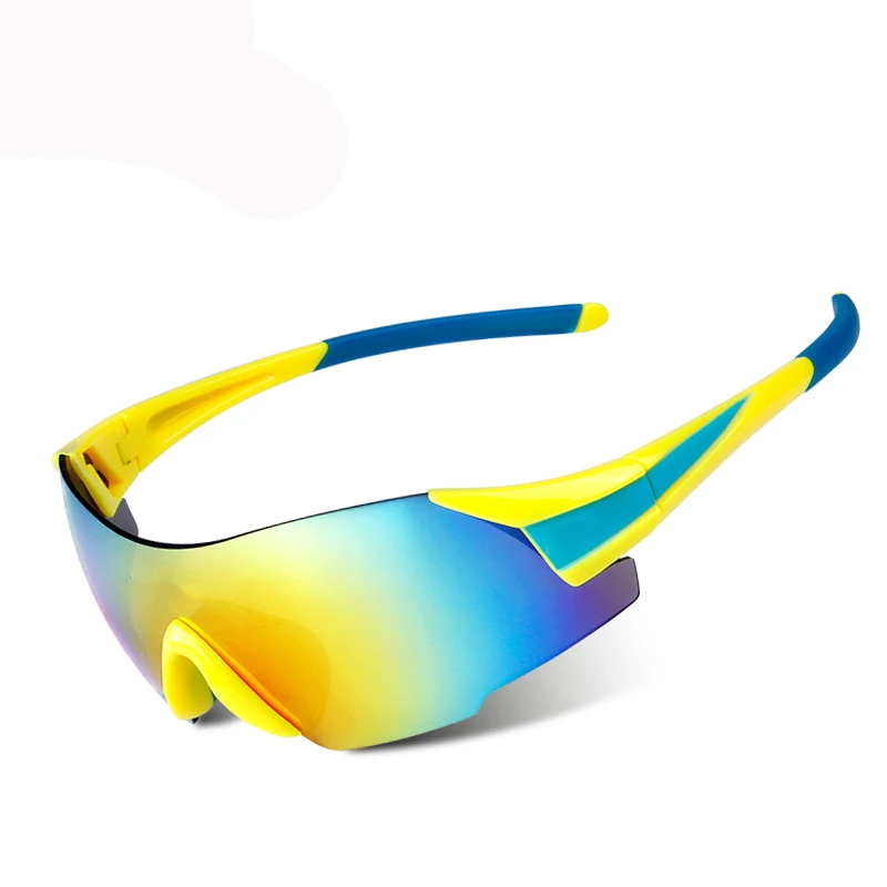yellowblue GLEEGLING очки для ловли нахлыстом UV400 Солнцезащитные очки мужские спортивные солнцезащитные очки поляризованные Lunette Peche Zonnebril спортивные очки для рыбалки - Цвет: yellowblue