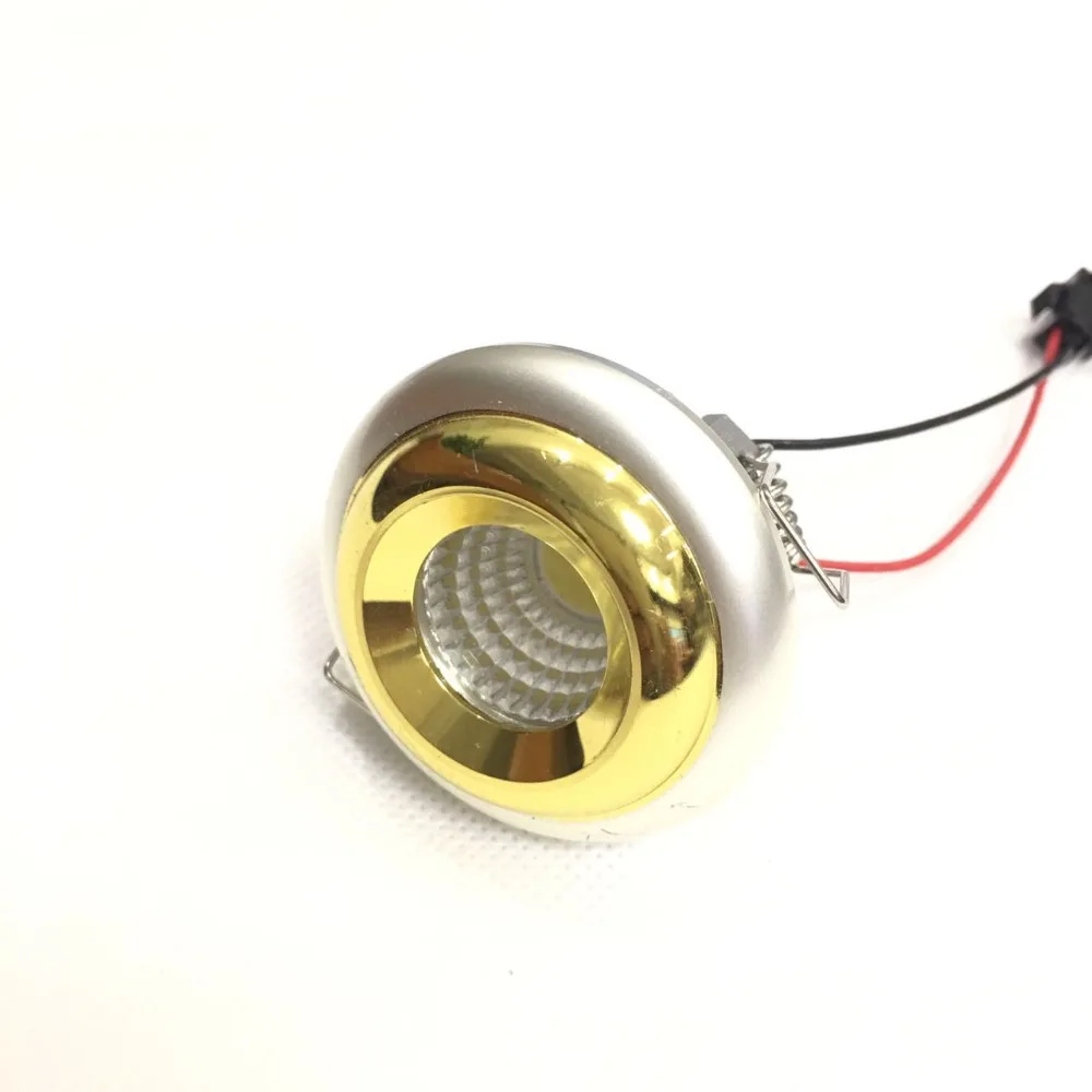 10 единиц 3 W светодиодный мини Einbauleuchte круглым verstellbarer черно-белую пятно Deckenlampe 220 V светодиодный-Schrankleuchte