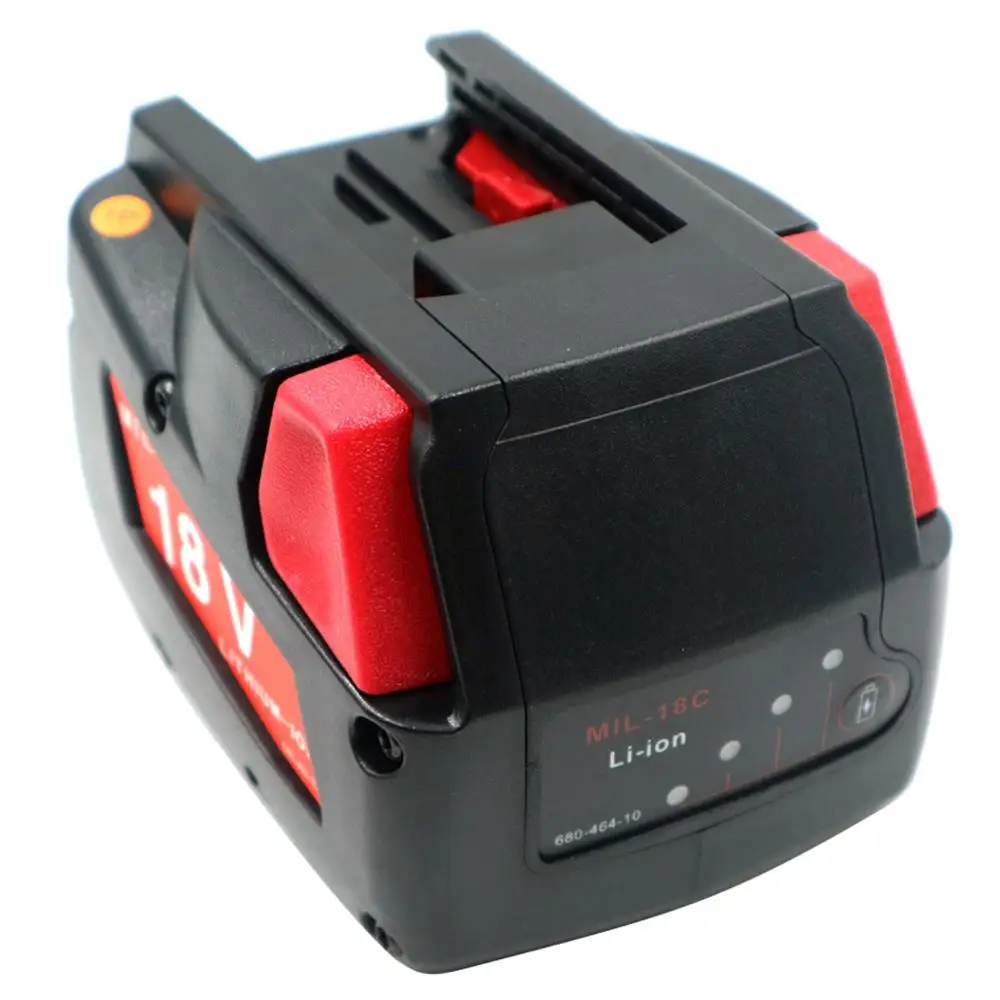 2.0AH 18650 Battery pack Mil18C Li-ion battery 18v Replacement for Milwau 48-11-1830 4932352002 4932399512 MV18B V18 | Электроника