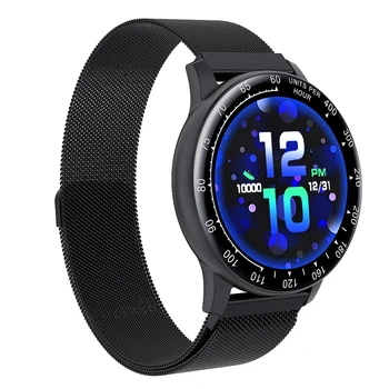 

Smart Watch with Heart Rate Monitor Sleep Blood Preasure Tracker IPX68 Sports for Android/IOS Black