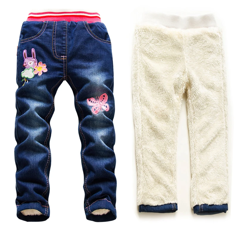 Лидер продаж, джинсы для мальчиков Повседневные детские вельветовые штаны Зимние Детские Джинсы плотные теплые джинсы для мальчиков и От 2 до 14 лет девочек одежда для подростков - Цвет: 1659