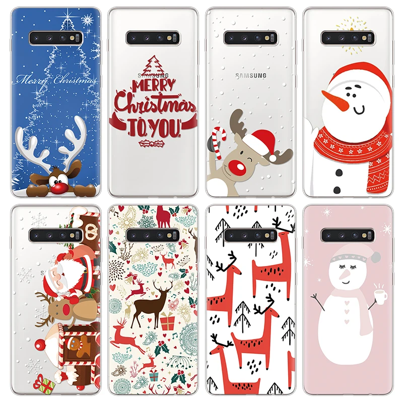 

Xmas TPU Case For Samsung Galaxy A40 A50 A30 A10 A70 A20 A20e A60 S7 Edge Note 8 9 4 10 Pro S8 S9 S10 Plus Lite M10 M20 M30 Case