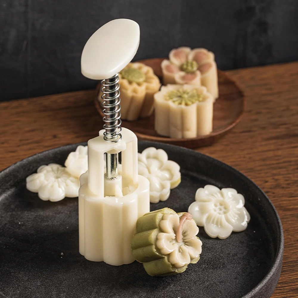 Ma'amoul Oriental Pastry Mould Flower Form for Baking Kitchen Accessories Bakery Molds Moon Cake Cookie Stamp Mooncake Mold