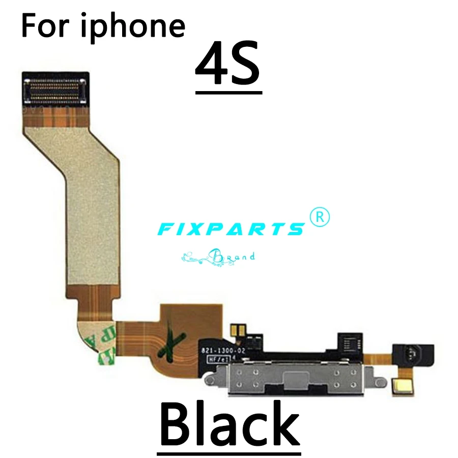 4G 5SE высококачественный зарядный гибкий кабель для iPhone 4S, 5, 5S, SE, 6, 6 S, 7, 8 Plus, USB порт для зарядки, док-станция с микрофоном, гибкий кабель
