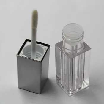 

Lip gloss empty bottle square transparent color lip glaze bottle lip gloss empty tube cosmetic shell packaging material DIY spot