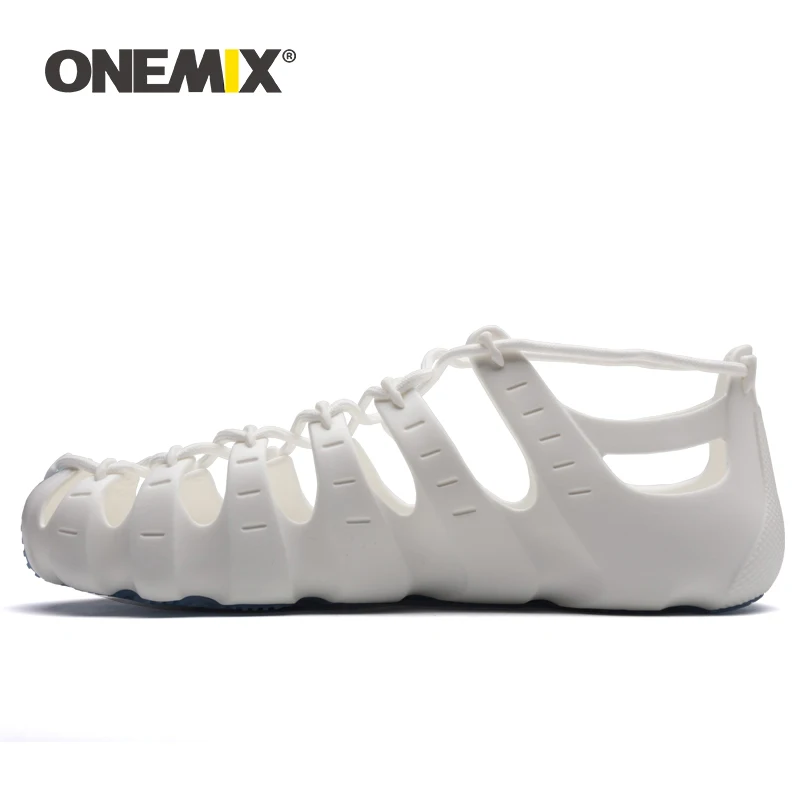 

Кроссовки ONEMIX мужские на резиновой подошве, многофункциональные дышащие, повседневные, для пляжа, для отдыха на сандалии с подошвами