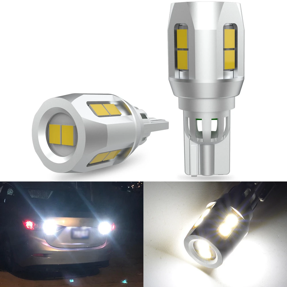 LED T15 Backup Reverse T10 License Plate Light Bulb for Honda Civic Accord CRV