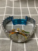 En este momento 2021 oro nuevo reloj mujer relojes de señoras creativa de las mujeres relojes de pulsera mujer impermeable reloj Relogio femenino