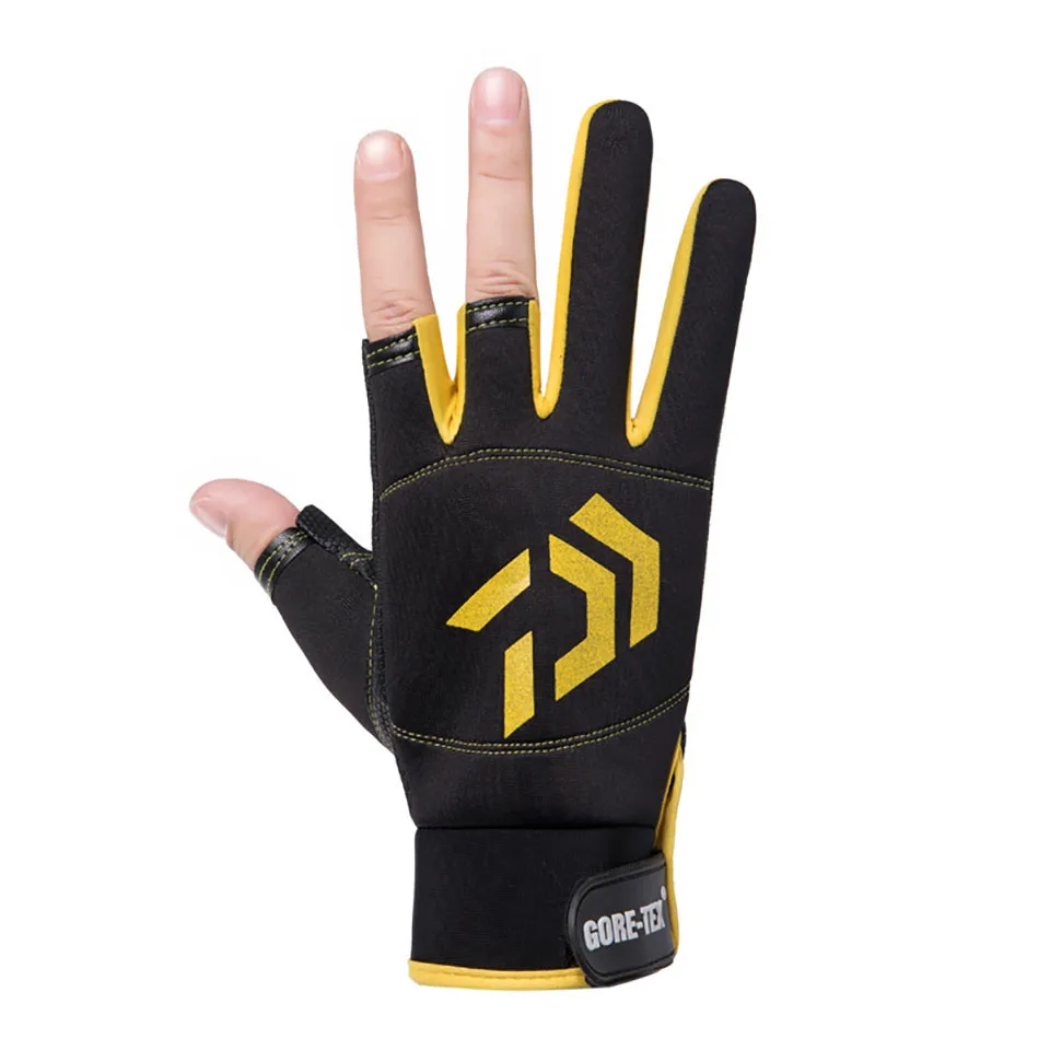 LOOGDEEL Outdoor Sports Fingerless Fishing Gloves Breathable Palm Anti-slip Durable Skin-friendly Fabric Running Cycling Gloves fingerless gloves fishing gloves cycling gloves