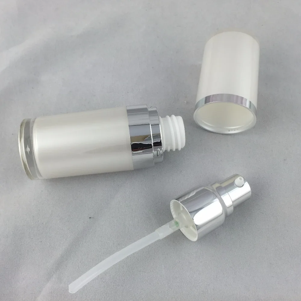 圆柱瓶珠光白银边15ml2