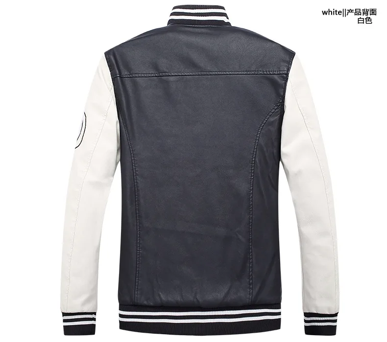 Direct Supply 17 Autumn And Winter New Style Fashion Large Embroidery Leather Coat Cool BOY'S Coat Trend Jacket