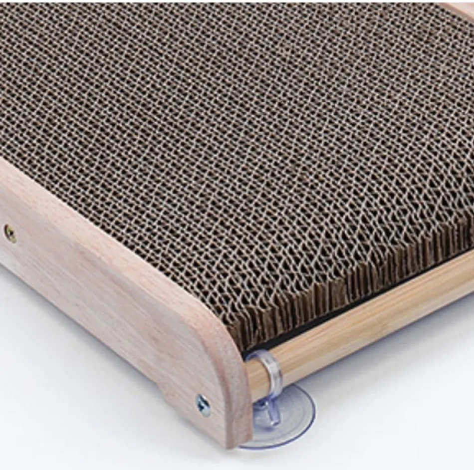 RFWACK Vertical Cat Scratch Board Corrugated Kitten Catnip Cat Scratching Pad Board Mat Scratcher For Cats Toy Game Accessories