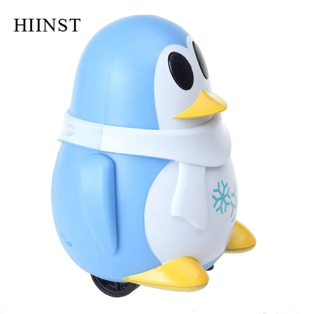 HIINST Забавные игрушки Индуктивные Пингвины модель музыка USB следование нарисованная линия волшебная ручка детские игрушки подарки милый мультфильм светящиеся игрушки