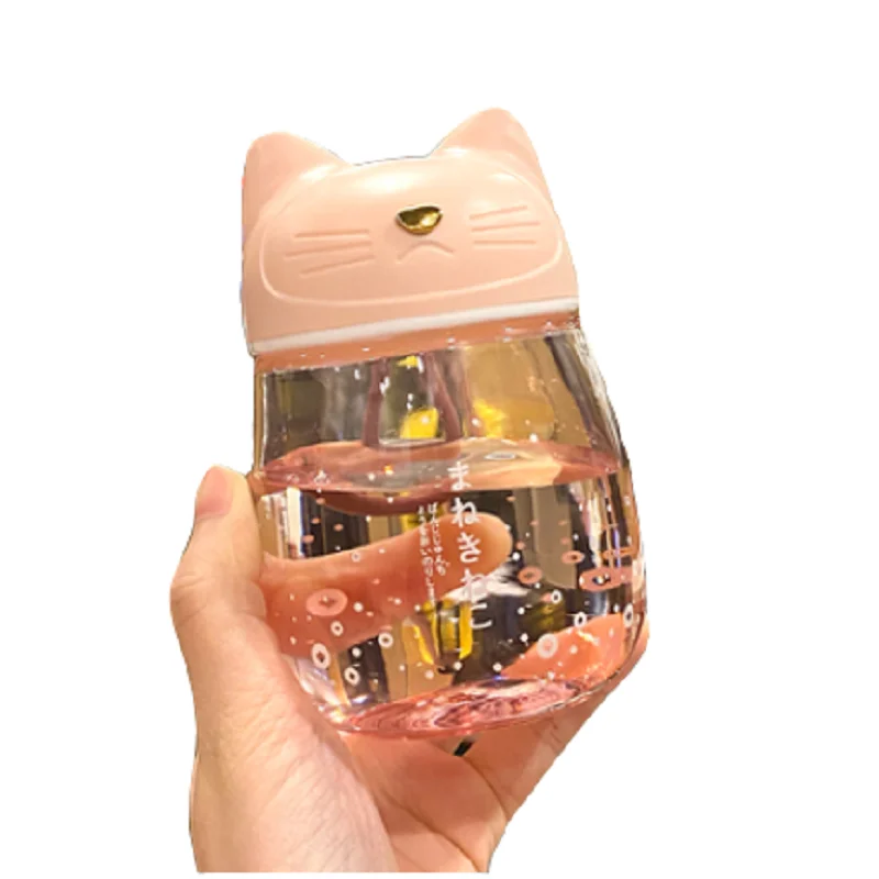 

Cute Water Cup Portable Glass Mini Polar Bear Penguin Cartoon Handy Kettle