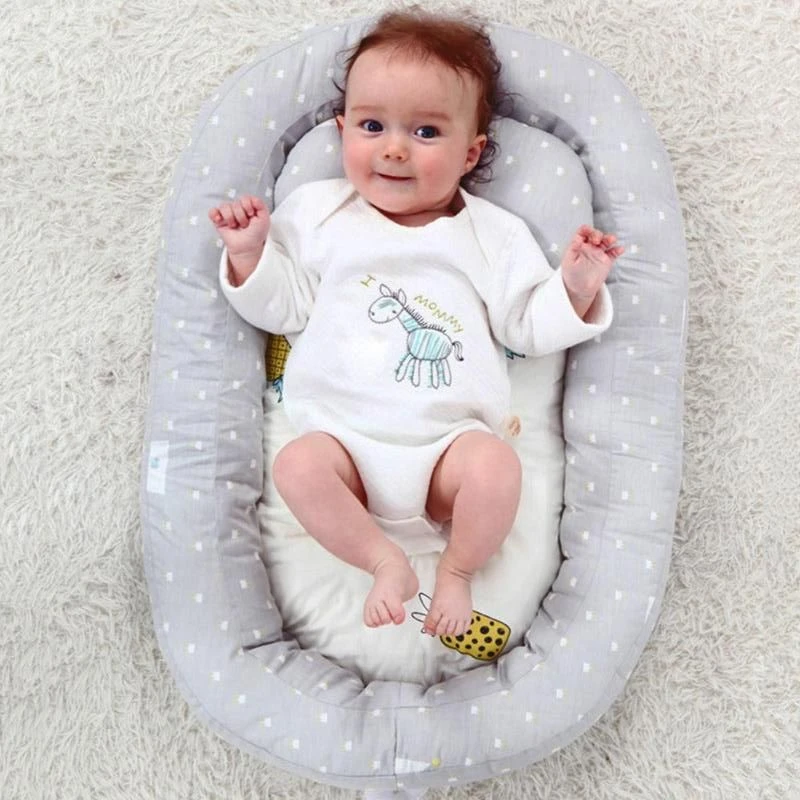 Cama Nido Para Bebe Con Almohada Cuna Portatil De Viaje Cuna De Algodon Para Recien Nacido Cuna Para Bebe Cunas Para Dormitorio Aliexpress
