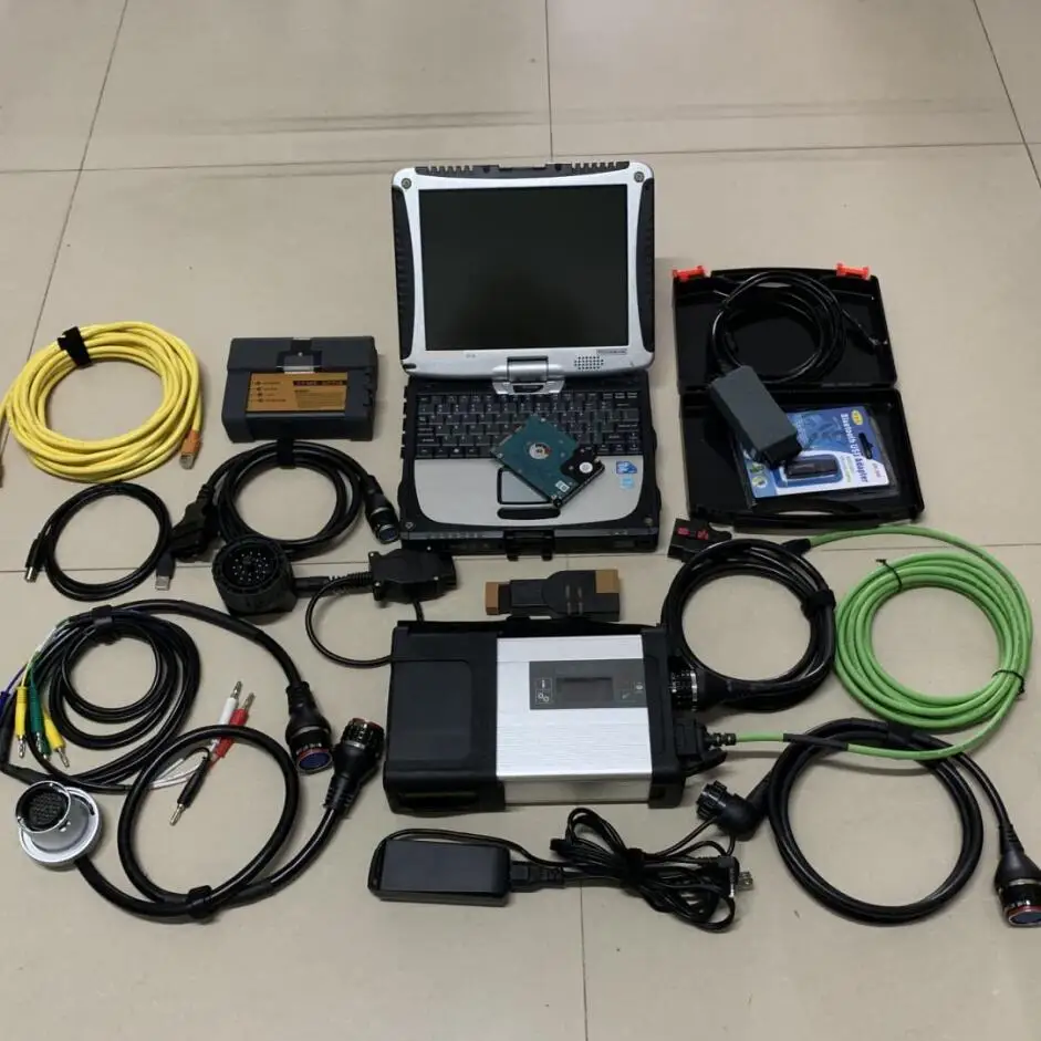 

Супер Mb Sd Connect c5 для BM * W Icom a2 B C 5054a 3 в 1 программное обеспечение Hdd 2 ТБ с ноутбуком CF19 I5 4G Полный Комплект Диагностики готовый к использованию