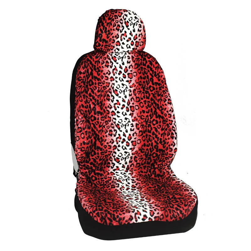 1set red 1 комплект одежды леопардовой расцветки сиденья Весна и осень зима общее дамы спортивный костюм для игр с леопардовым узором и коротким плюшем интерьерные аксессуары Полный чехол для сиденья - Название цвета: 1set red
