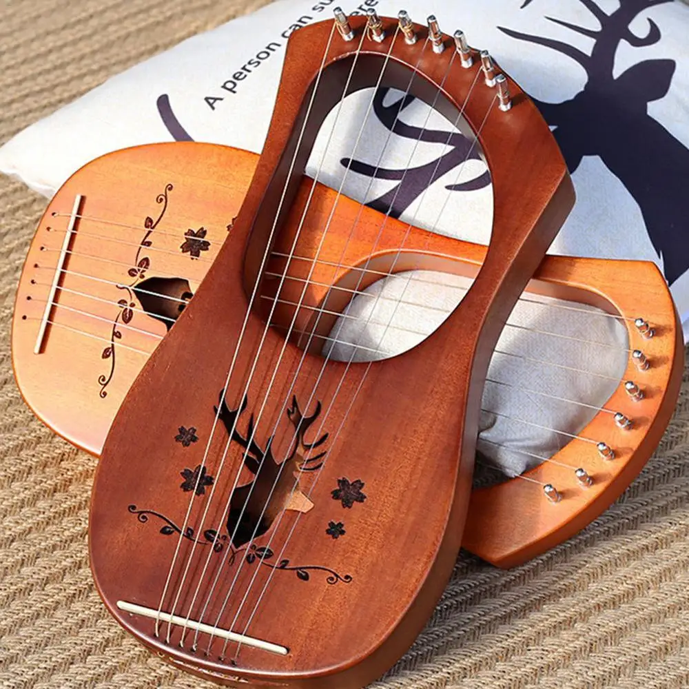 Lyra harp Lyre small harp Le Qinqin греческий музыкальный инструмент высокого качества для начинающих лекторов