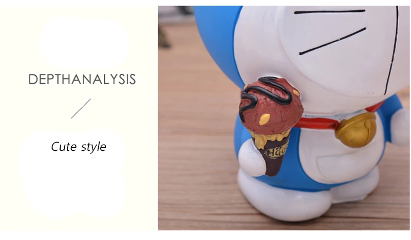 Небьющаяся мультяшная фигурка Doraemon копилка пластиковая Копилка безопасная монета копилка декоративная коробочка аксессуары