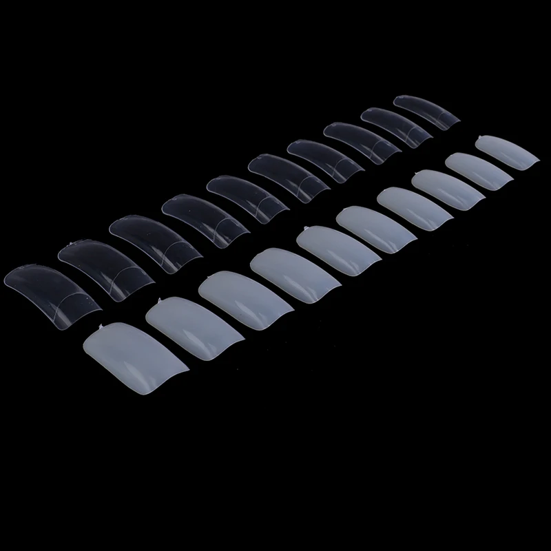 500 шт 10 различных размеров Горячая на полногтя накладной накладные ногти Типсы Искусство искусственный Акрил Гель маникюрный набор