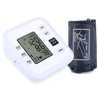 

Jumper Health Care Blood Pressure Monitor Digital Upper Fully Automatic Electronics Pulse Rate Arm Style