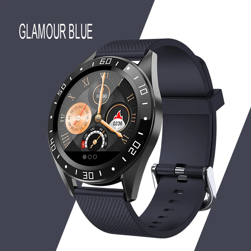 

New Smart Watch IP68 Heart Rate Monitor Fitness Watch Blood Pressure Alarm Clock Pedometer Sports Smart Watch Men Women+Box