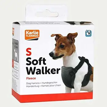 

Flamingo Soft Dog Walker Harness Black 30 x 45 cm