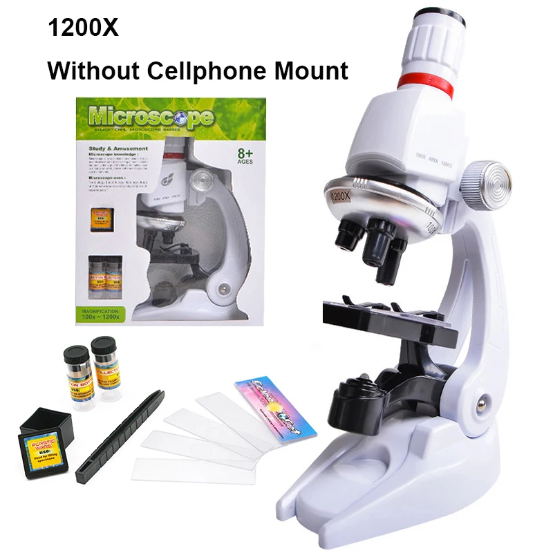 Saver Prices Student Monocular biological 1200x Microscope Educational