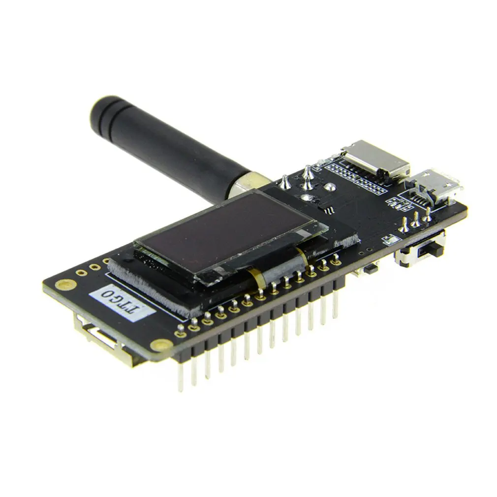 TTGO LORA32 868/915Mhz 433MHz SX1276 ESP32 Oled-display BT Wireless WIFI Lora development board Adapter Board