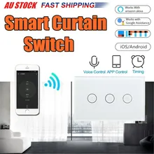 WiFi умный переключатель для занавесок Smart Life Tuya для электрического моторизованного занавеса жалюзи работает с Alexa и Google Home