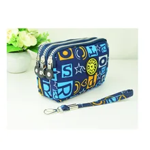 18 клатч корейский стиль Повседневная Холщовая Сумка для мобильного телефона трехслойная женская сумка на запястье для мамы