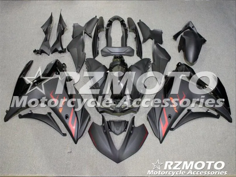 4 подарки ABS литьевая форма мотоцикл Обтекатели подходит для YAMAHA R3 R25- 15-19 Кузов Набор на заказ матовый черный Прохладный