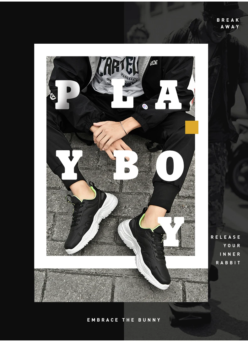 PLAYBOY новые мужские кроссовки для бега безопасны для ночного бег Уличный спорт кроссовки для мужчин, для пробежки, для бега легкий дышащий